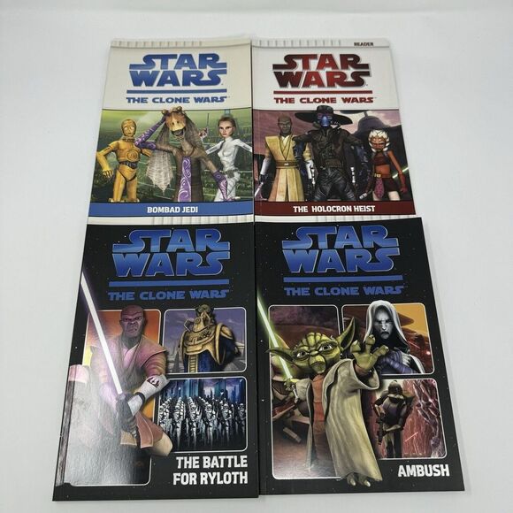 Other - Brand New, Unopen - Star Wars Paperback Book: The Clone Wars Lot of 4